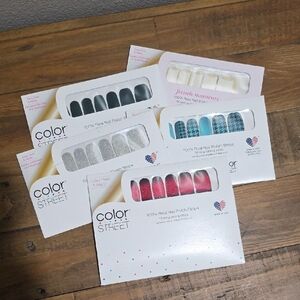NEW!! Color Street Nail Strips - 5 SEALED COMPLETE SETS